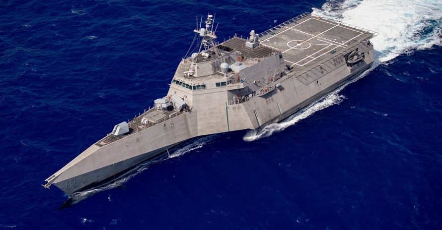 Tàu USS Gabrielle Giffords Ảnh: thedefensepost.com 