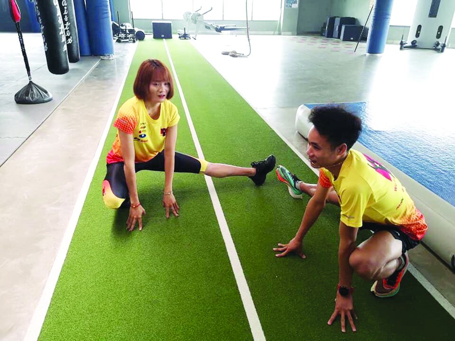 Quách Thị Lan nỗ lực tập luyện cho mục tiêu giành vé dự Olympic 2020 