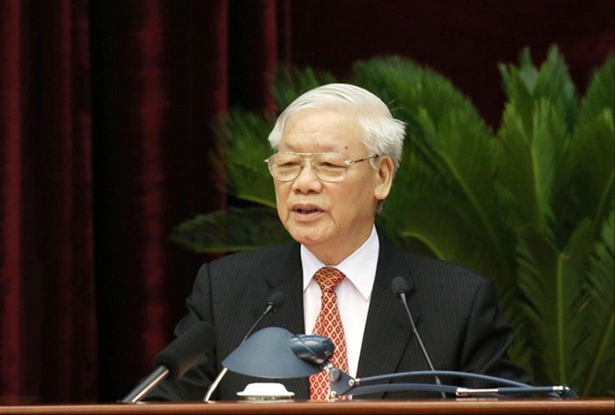 Tổng Bí thư, Chủ tịch nước Nguyễn Phú Trọng chủ trì cuộc họp về chống dịch COVID-19