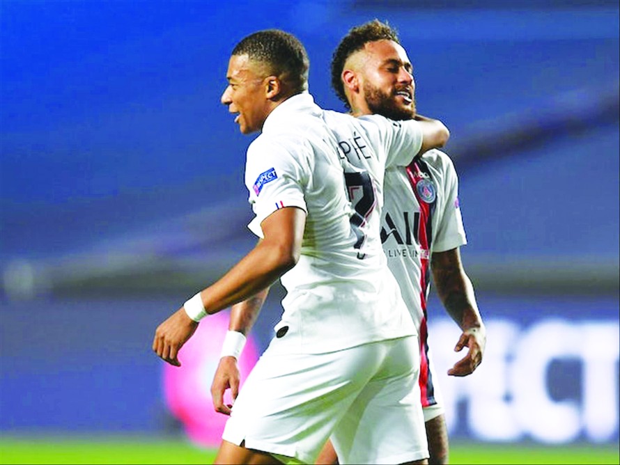 PSG được đánh giá cao nhờ cặp song sát Neymar - Mbappe