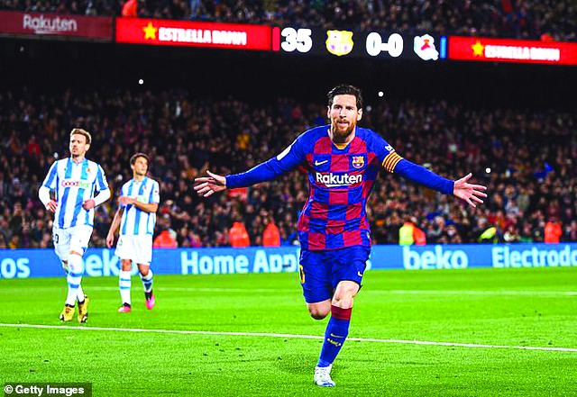 Messi tuyên bố ở lại Barcelona 