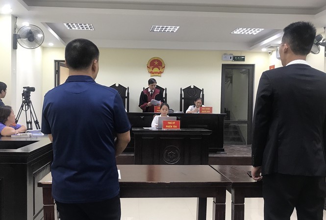 TAND quận Hoàn Kiếm tuyên án ngày 30/9/2020ảnh: QT 