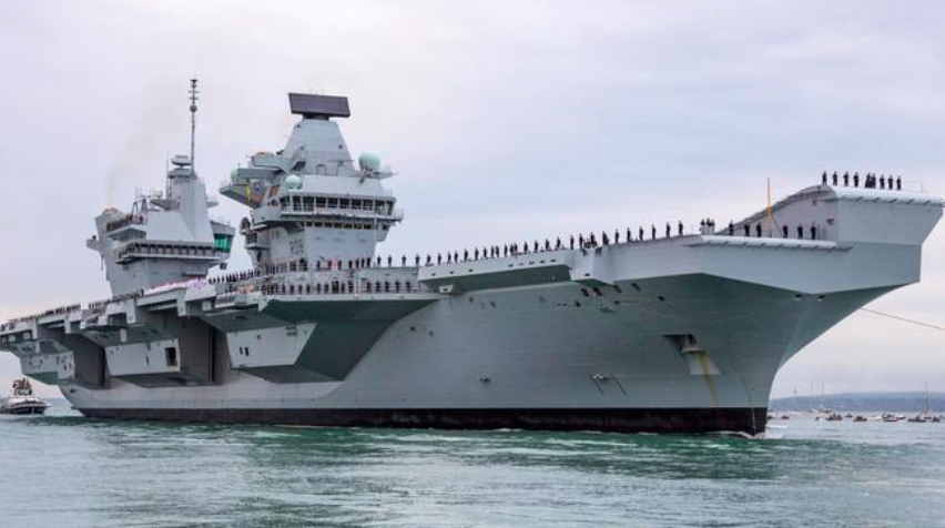 Tàu sân bay Anh HMS Queen Elizabeth sẽ đến Biển Đông vào giữa năm nayảnh: Alamy