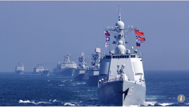 Trung Quốc cũng đang sử dụng chiến lược ngoại giao tàu chiến như Mỹ. Ảnh: SCMP 