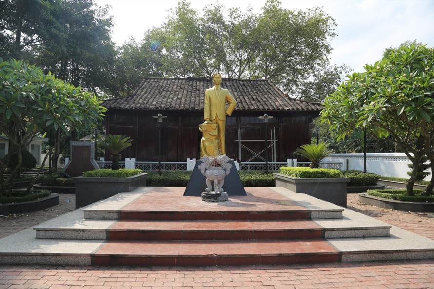 Khu lưu niệm Hoàng Đình Giong tại thành phố Cao Bằng. Ảnh: Trung Nguyên 
