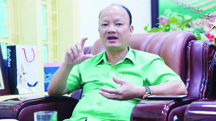 Ông Nguyễn Hồng Phong, Tổng giám đốc Công ty CP Công nông nghiệp Tiến Nông, Phó Chủ tịch Hội Doanh nhân trẻ Việt Nam