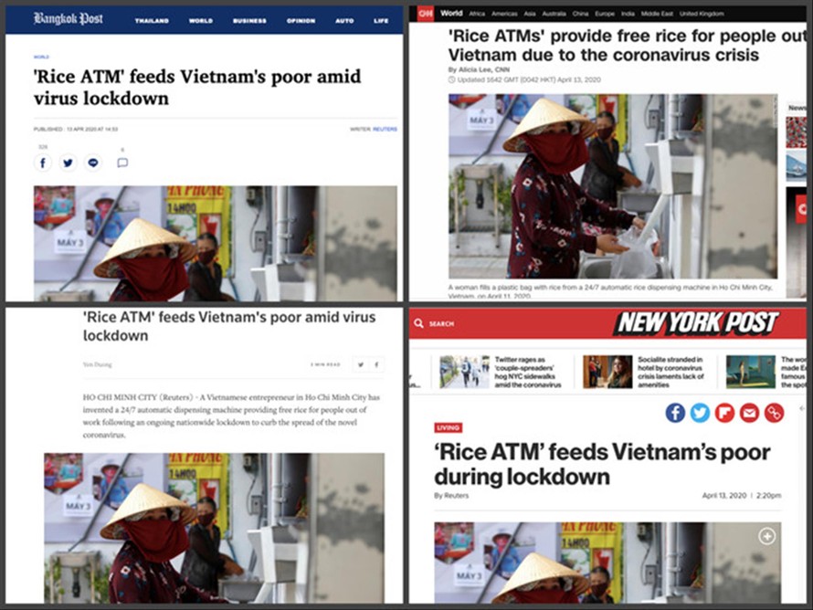 Truyền thông thế giới ca ngợi sáng kiến ATM gạo “khó tin nhưng có thật” của Việt Nam