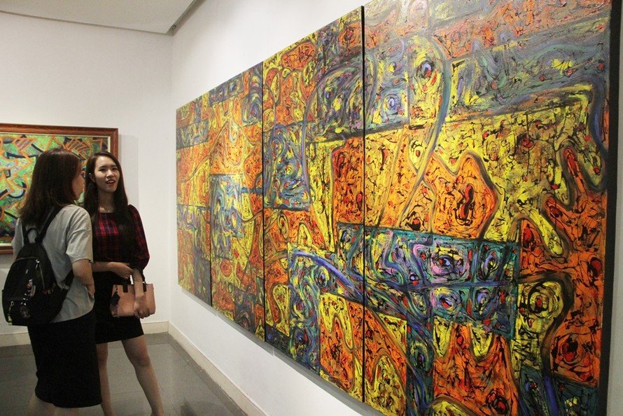 Triển lãm “Đối thoại cuộc hành trình” của họa sĩ, nhà điêu khắc Phạm Sinh 