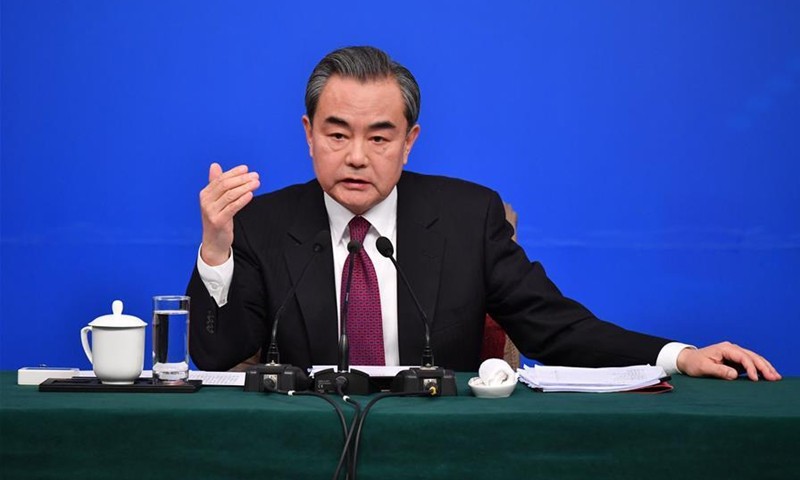 Ngoại trưởng Trung Quốc Vương Nghị ảnh: Xinhua