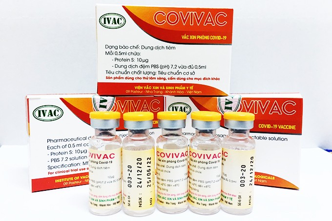 Vắc-xin COVIVAC do Việt Nam sản xuất