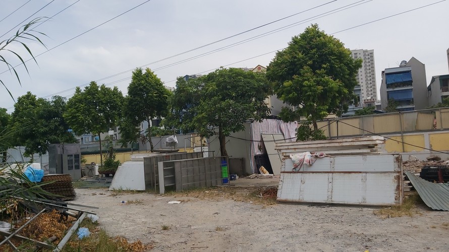 Nhà xưởng tại xây dựng trái phép tại phường Kiến Hưng đã bị tháo dỡ