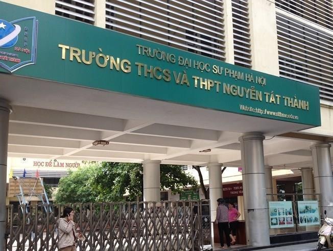 Trường THCS và THPT Nguyễn Tất Thành (thuộc ĐH Sư phạm 1 Hà Nội).