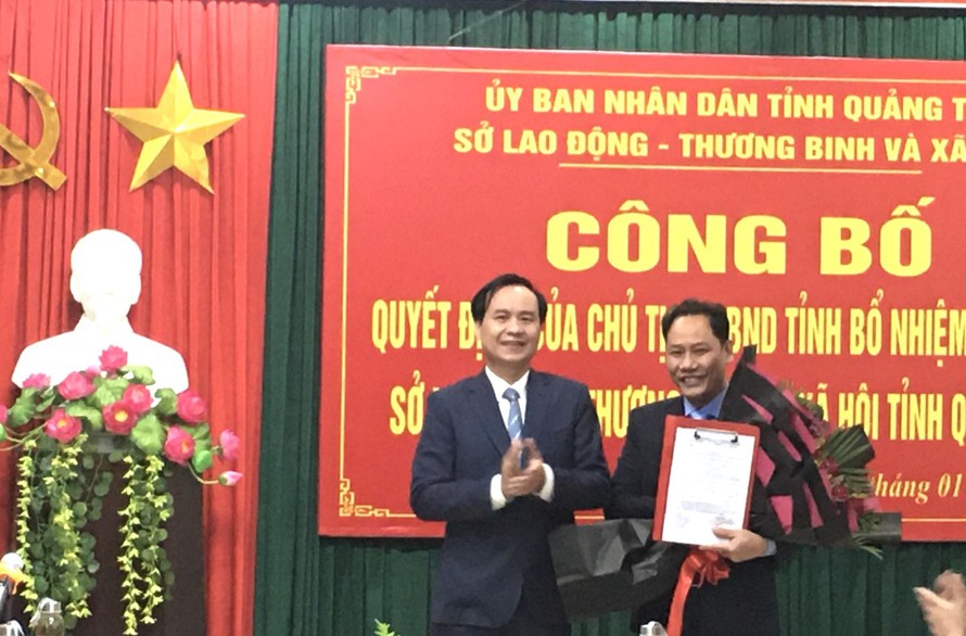 Quảng Trị có tân Giám đốc Sở LĐ-TB&XH