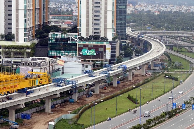 Tuyến metro đầu tiên ở TPHCM hoàn thành trong tháng 10/2020
