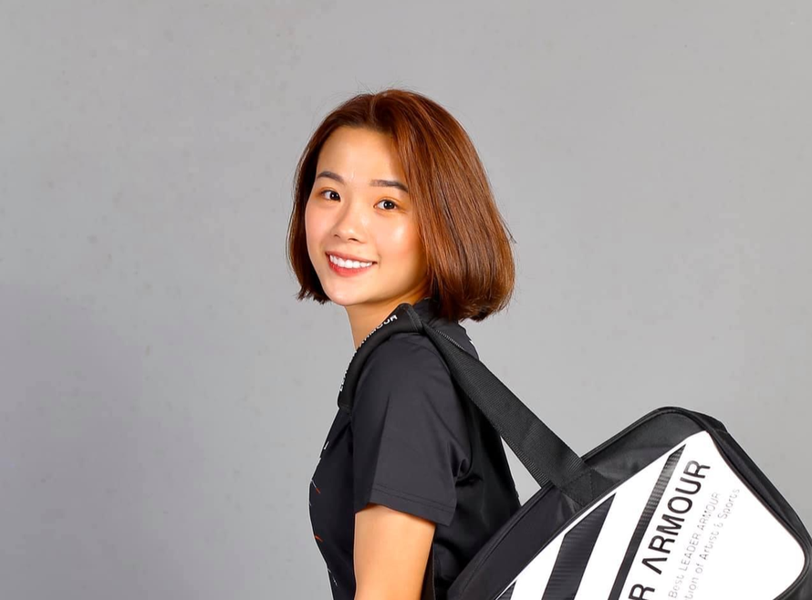 Nhan sắc xinh đẹp của 'hot-girl' cầu lông Việt Nam dự Olympic Tokyo