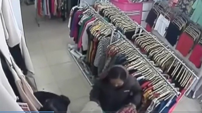 Bà già "siêu trộm" trong shop Hà Nội 