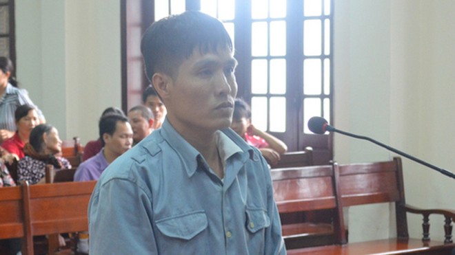 Bị cáo Khánh tại phiên tòa Phúc thẩm tối cao