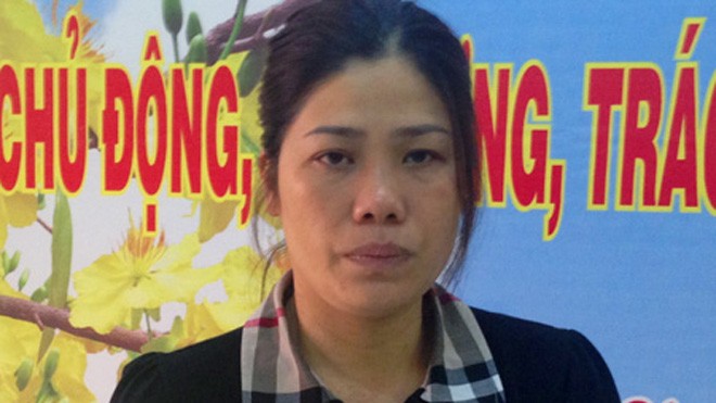 Lã Thị Thanh đã sa lưới pháp luật sau gần 1 năm trốn nã 