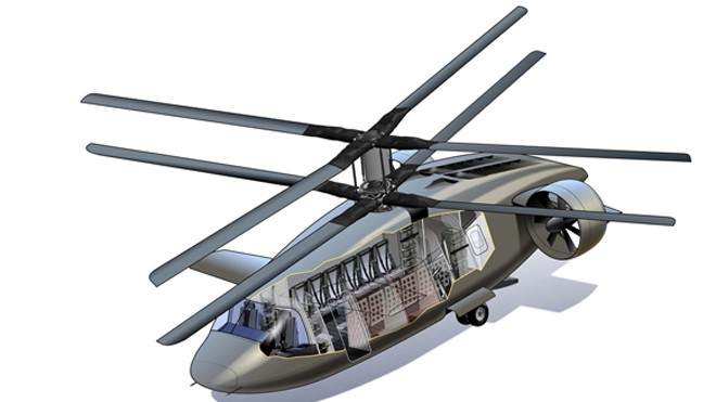 Ảnh thiết kế trực thăng AVX JMR - Ảnh: AVX