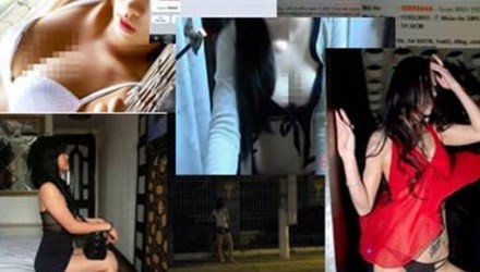Lật tẩy mại dâm online, tràn lan ảnh nóng