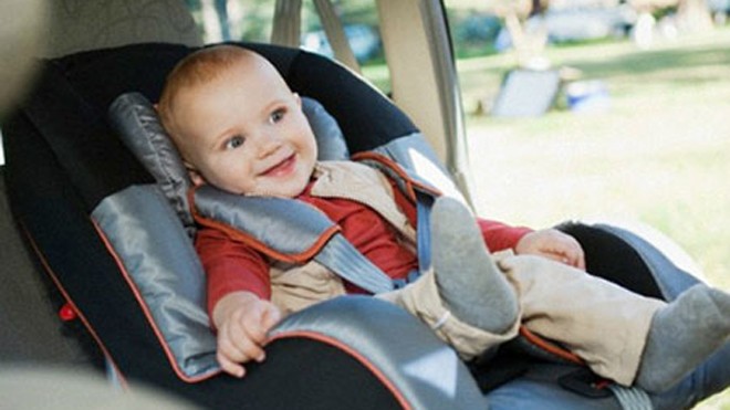 Ghế ngồi xe của trẻ chứa nhiều vi khuẩn và nấm gây hại gấp đôi nhà vệ sinh.