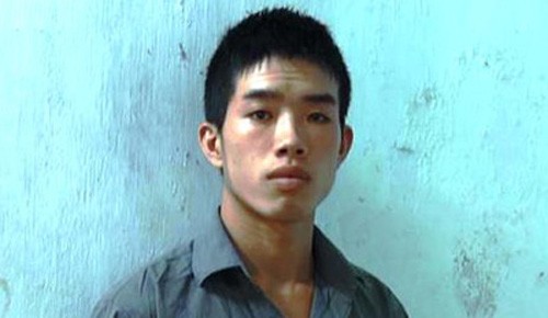 Phạm Văn Đầy lúc mới bị bắt tại công an
