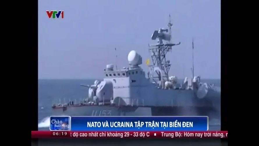 Xem NATO - Ukraine tập trận trên biển Đen