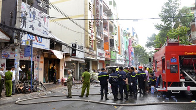 Cháy kinh hoàng tại Sài Gòn, 7 người tử nạn