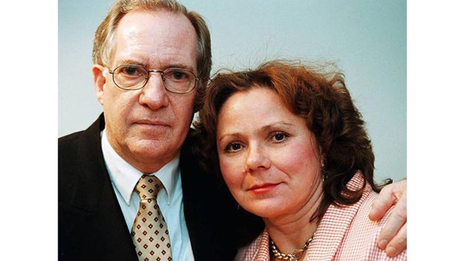 Điệp viên Stig Bergling và vợ Elizabeth.