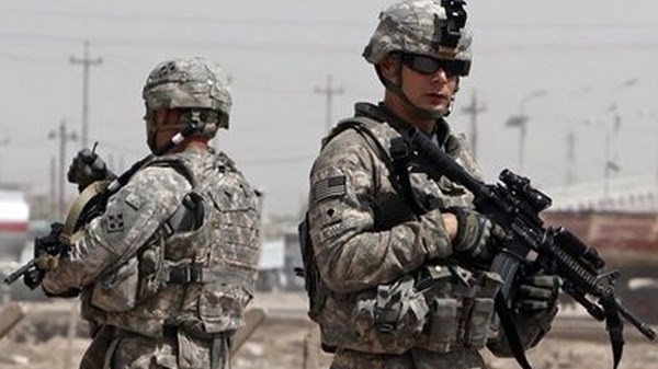 Binh sỹ Mỹ ở Iraq. (Nguồn: AFP) 