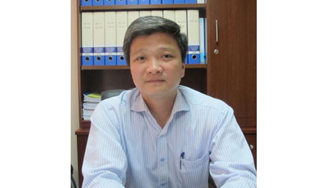 Ông Nguyễn Minh Lợi, Cục phó Khoa học, Công nghệ và Đào tạo, Bộ Y tế. Ảnh: N.Phương. 