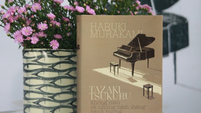 Tác phẩm mới nhất của Haruki Murakami được dịch sang tiếng Việt. Ảnh: Hiền Đỗ.