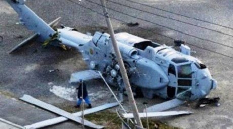 Chiếc trực thăng MH-60S của hải quân Mỹ đã bị rơi tại vùng tây bắc Kuwait ngày 21/12