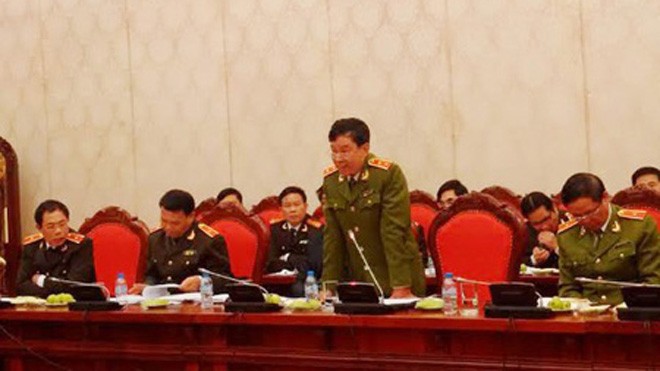 Trung tướng Trần Trọng Lượng, Phó Tổng Cục trưởng Tổng Cục cảnh sát phòng chống tội phạm