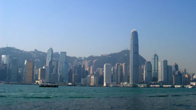 Vịnh Victoria của Hồng Kông - Ảnh: Phan Công