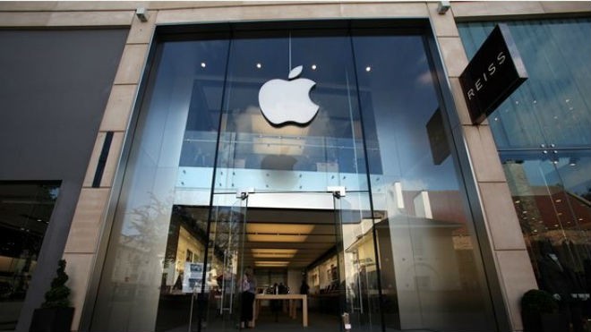 Cửa hàng của Apple tại Bristol - nơi diễn ra vụ việc.