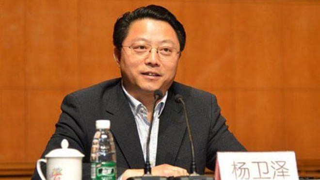 Bí thư Thành ủy Nam Kinh Dương Vệ Trạch đang bị CCDI điều tra. (Ảnh: China News)