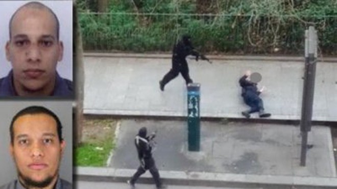 Giới chức Pháp hiện đang truy lùng 2 nghi phạm của vụ tấn công.