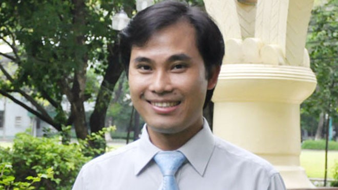 Giáo sư trẻ nhất Việt Nam năm 2014 - Phan Thanh Sơn Nam (Ảnh: ĐH QG TP.HCM)