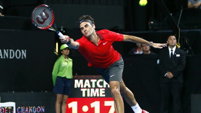 Federer dư thừa thể lực cho trận đấu kéo dài 70-90 phút