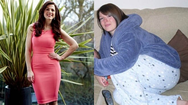 Zoe Jones hiện đã giảm được 37 kg so với trước đây. Ảnh: UK Express.