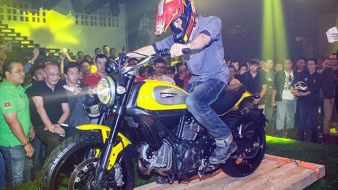 Ducati Scrambler Icon, phiên bản xe có giá thấp nhất ở mức 303 triệu đồng.