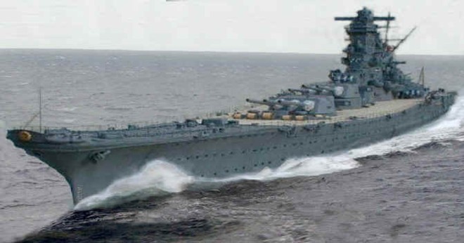 Yamato - đỉnh cao của các thiết kế thiết giáp hạm trong Thế chiến II. Ảnh minh họa: Militaryasset.