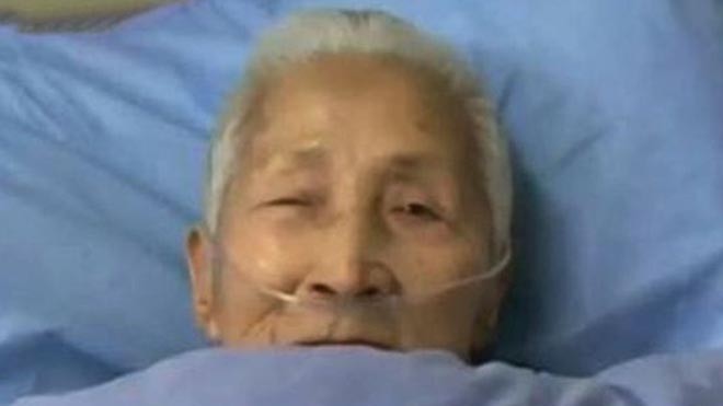 Cụ bà Liu Jieyu quên hẳn tiếng mẹ đẻ sau khi bị đột quỵ