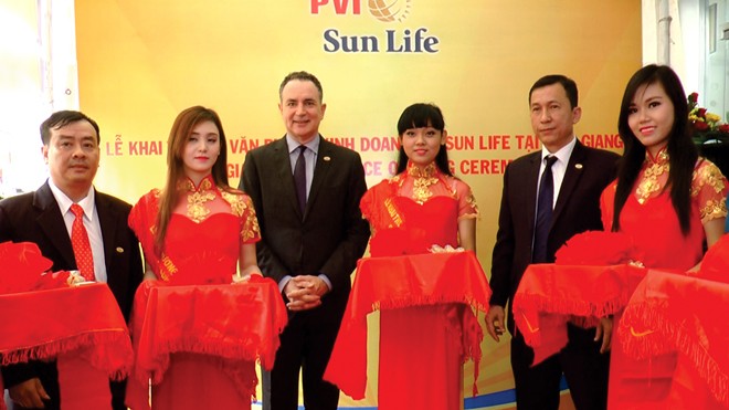 PVI Sun Life mở văn phòng tại Tiền Giang