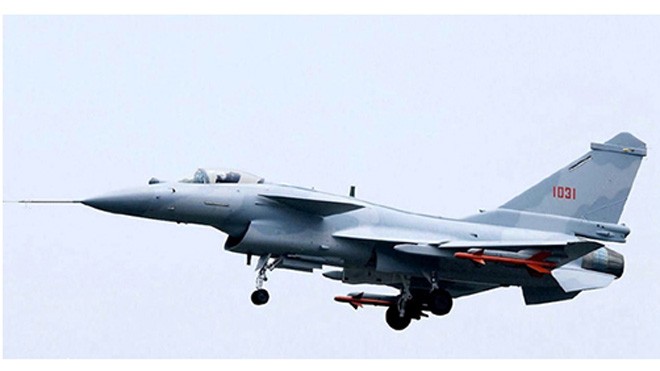 Chiến đấu cơ J-10B. Ảnh: China Daily