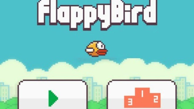Flappy Bird là trò chơi điện tử duy nhất lọt vào top 50 thương hiệu nổi tiếng nhất thế giới 2014. Ảnh: Androidpit