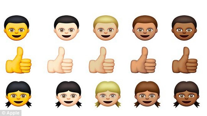 Người dùng châu Á phẫn nộ với bộ emoji mới của Apple