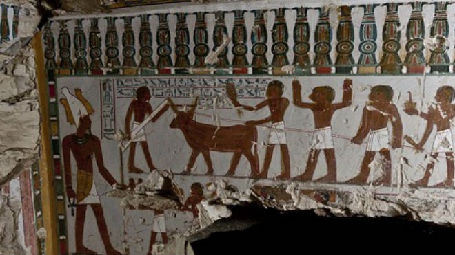 Sững sờ trước cổ mộ 3.000 năm tuổi ở Ai Cập