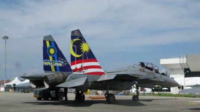 Su-30MKM được cho là đóng vai trò quan trọng nhất trong phi đội của không quân Malaysia - Ảnh: malaysiandefence.com